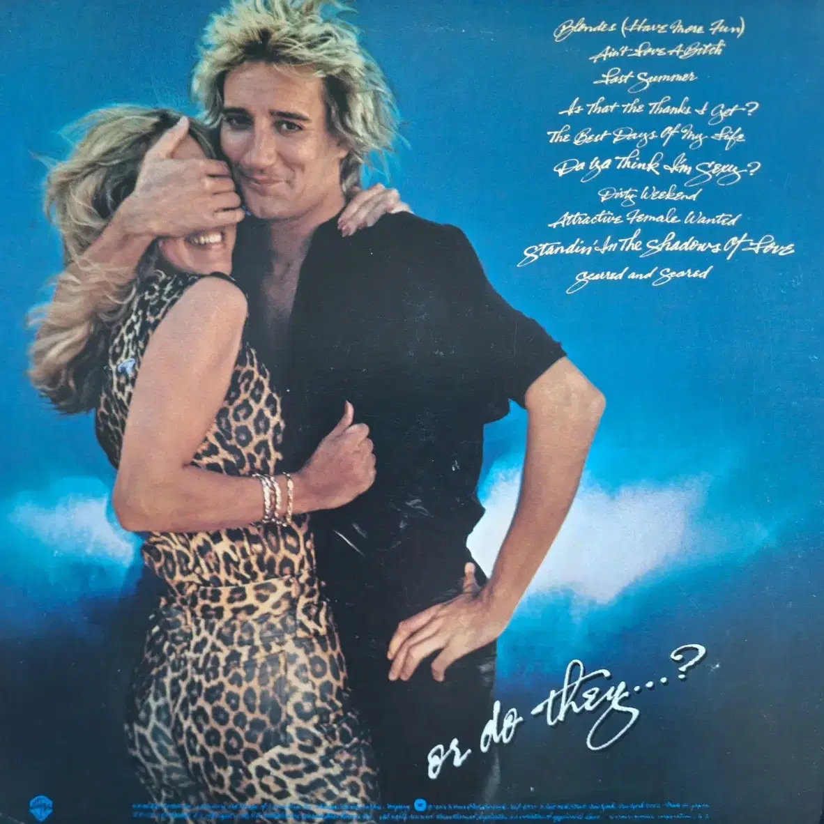 수입반/Rod Stewart-Blondes have more fun LP