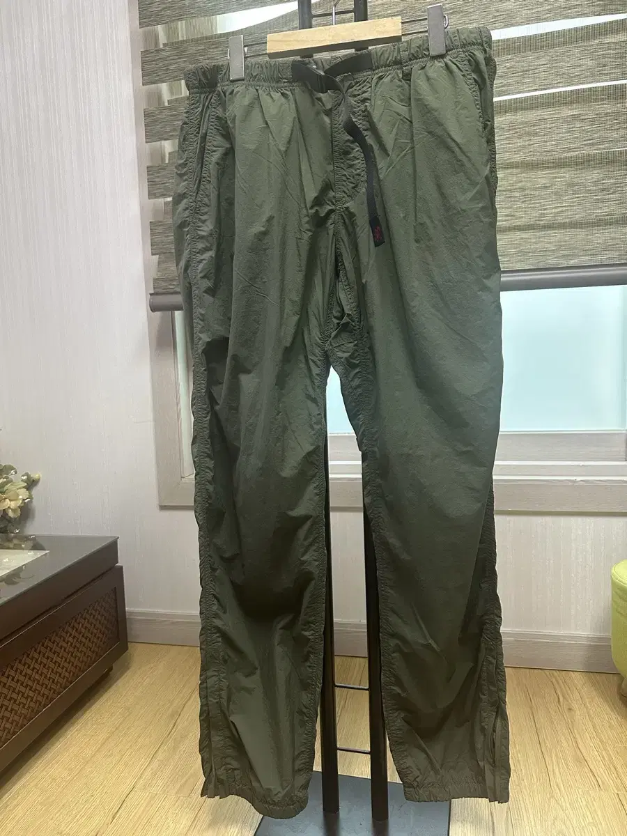 XL] Gramicci Packable Nylon Truck Pants (Olive)