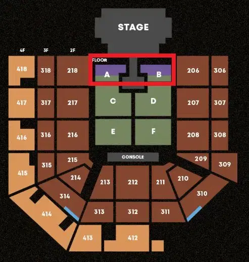 (토요일) 팬 패키지석 / 태양 콘서트