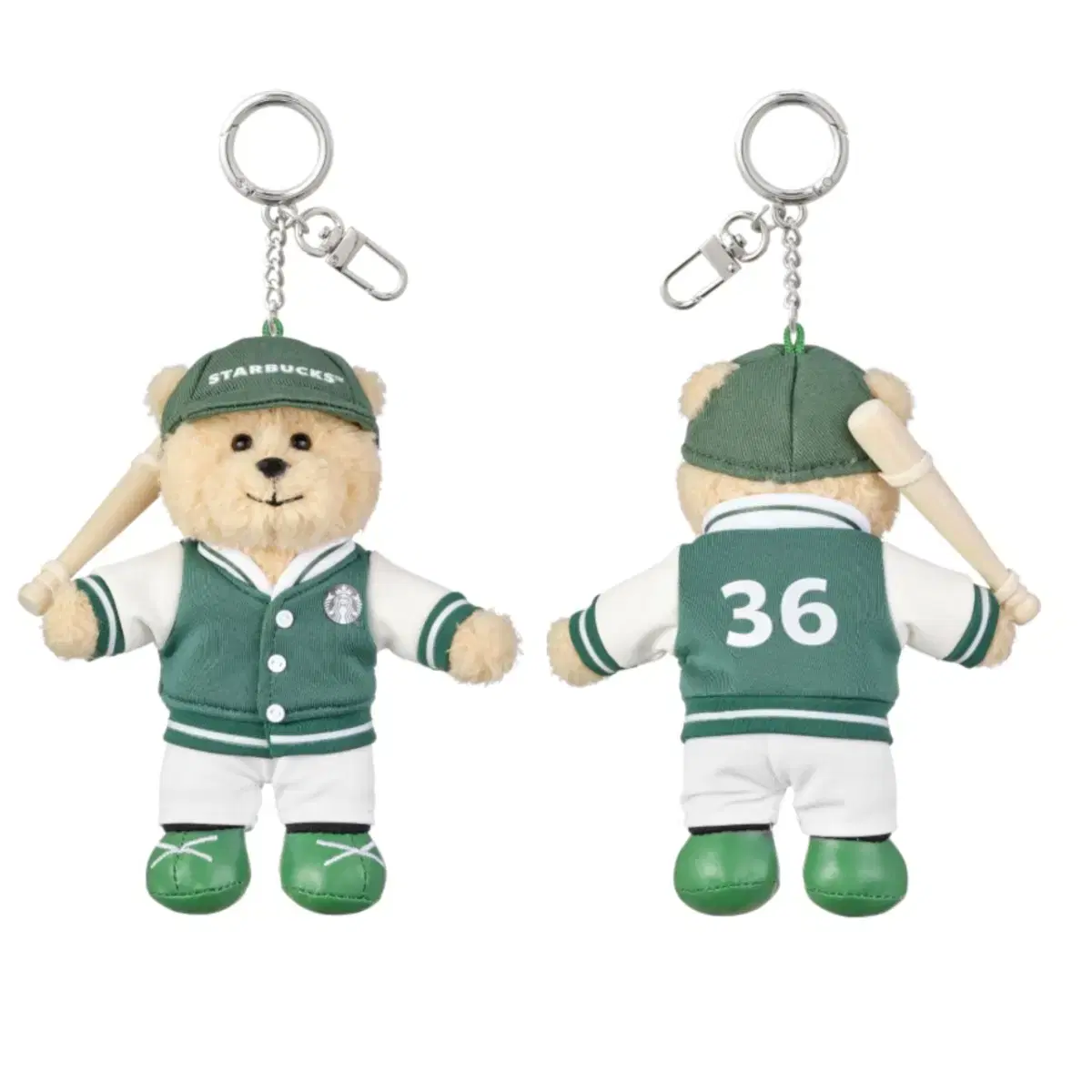 (Change of delivery address) Starbucks Sports Club 2nd Bearing Star Baseball Key Chain (Batter)