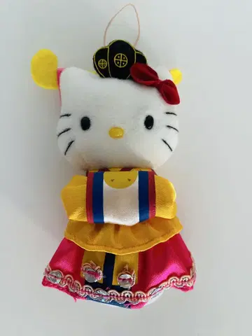 헬로키티 치마초롱 봉제 인형