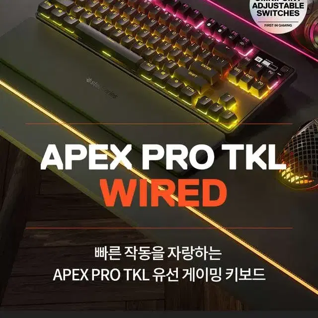 레인보우무료배송복지[스틸시리즈] Apex Pro TKL (20