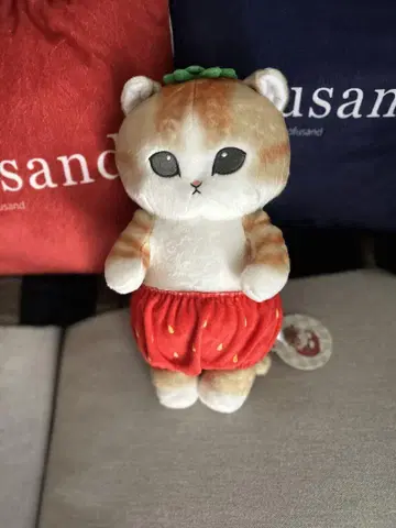 모프샌드 mofusand 봉제 인형 딸기냥