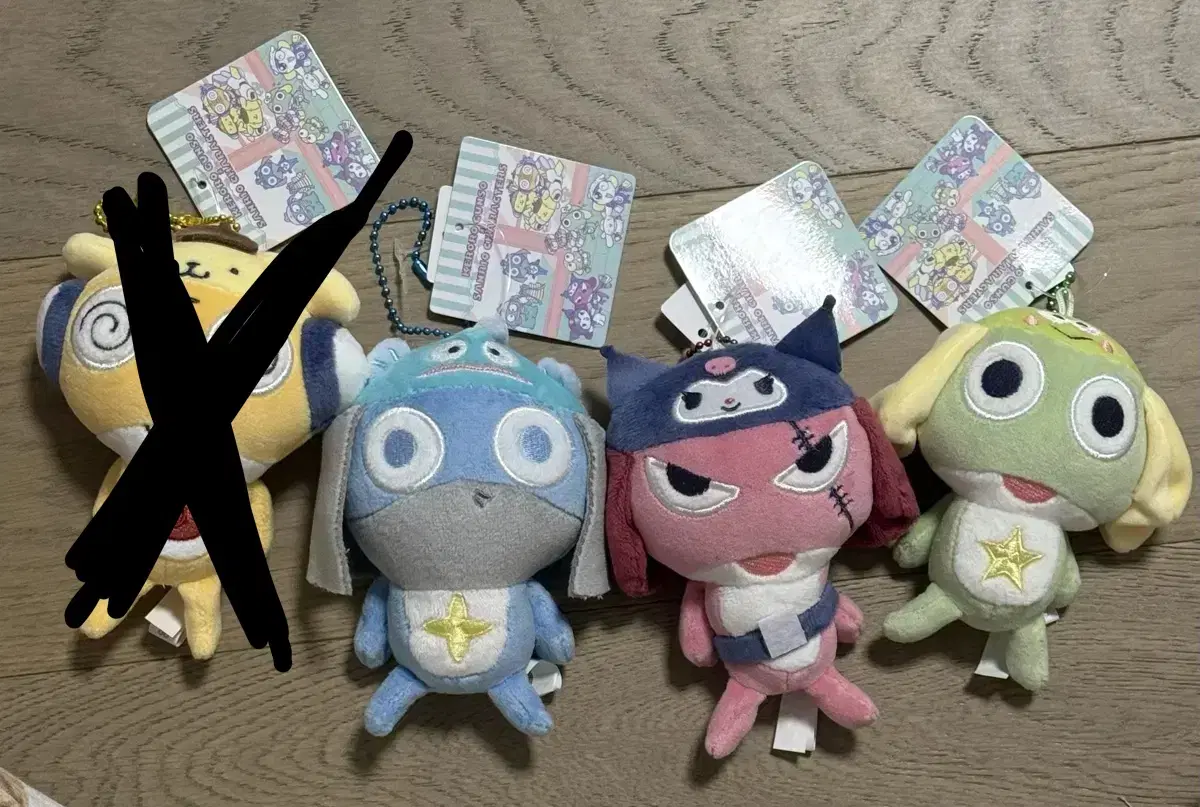 Keroro Sanrio Collaboration Keyring