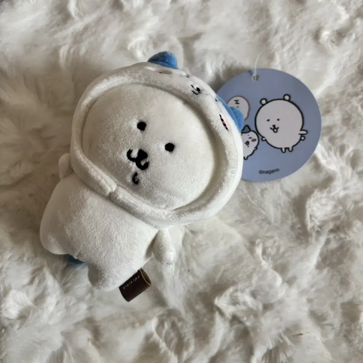 나가노 마켓 하치와레 탈 농담곰 담곰이 마스코트