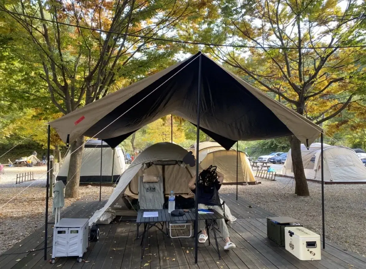 급처)노스피크 나르시스 돔텐트와 타프 세트