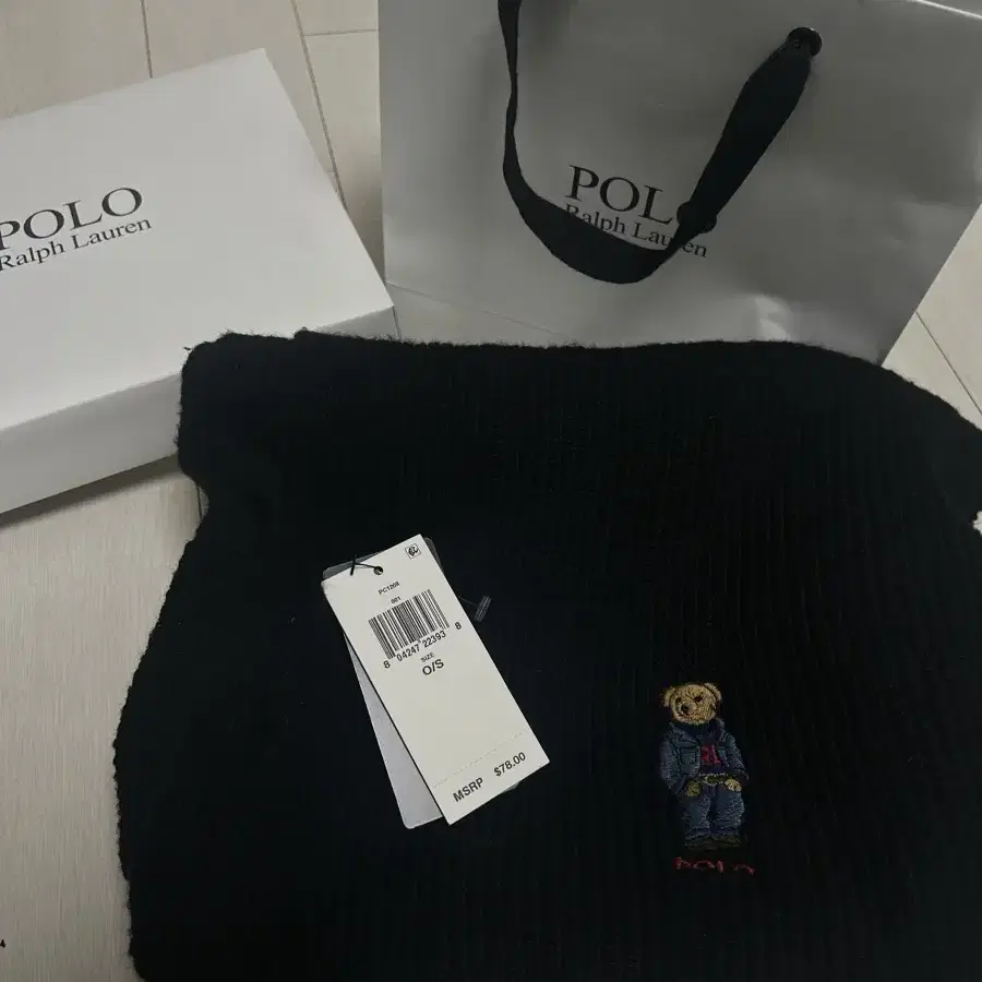 폴로 목도리 polo 풀박스