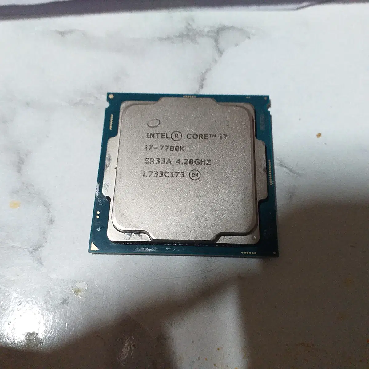 i7-7700k 고장 부품용