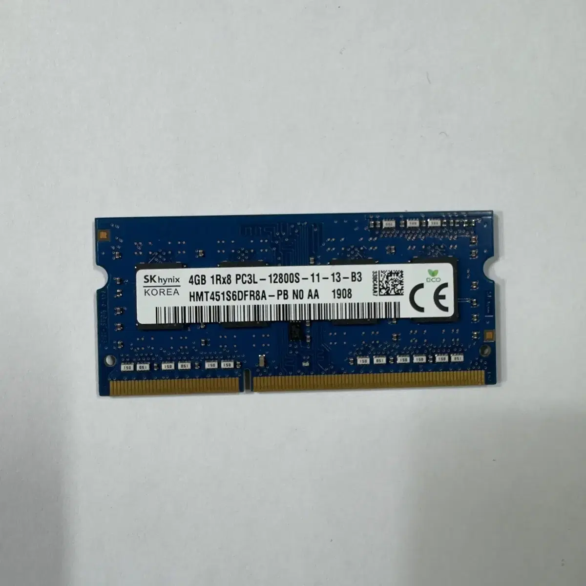 SK,삼성 램 4GB 1Rx8 PC3L-12800S 판매합니다.