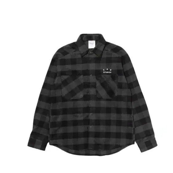 IAB GINGHAM CHECK SHIRT L사이즈