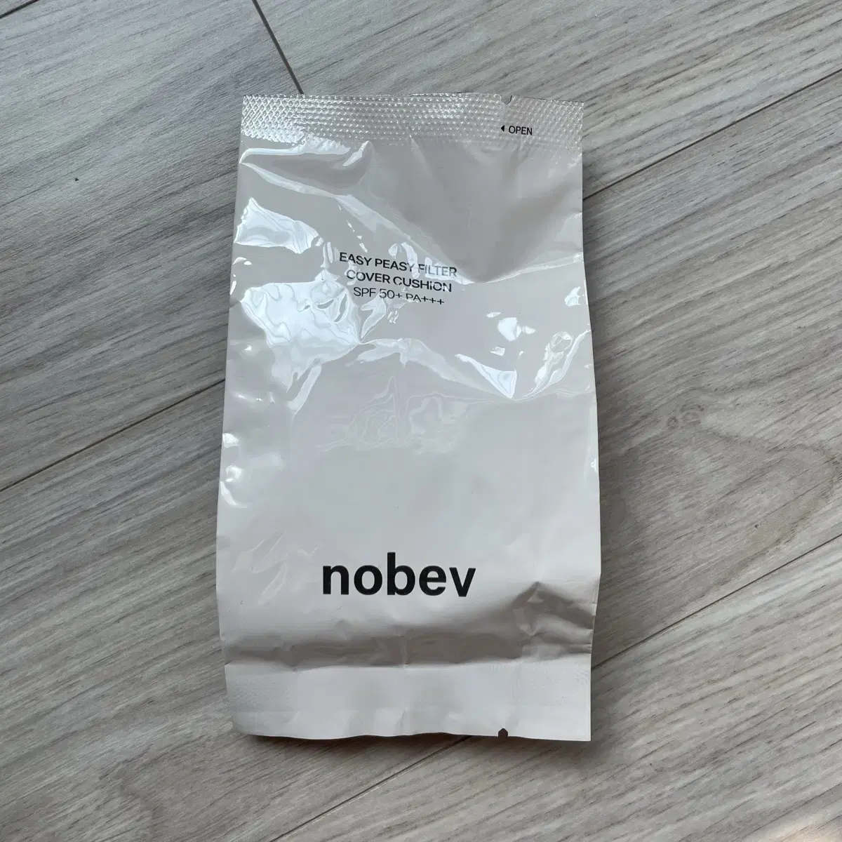 노베브 nobev 이지피지 필터커버 쿠션 리필 (1호 퓨어아이보리)