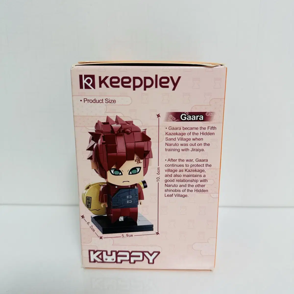 (미개봉) 나루토 KEEPPLEY 키플레이 레고 가아라 블럭 피규어