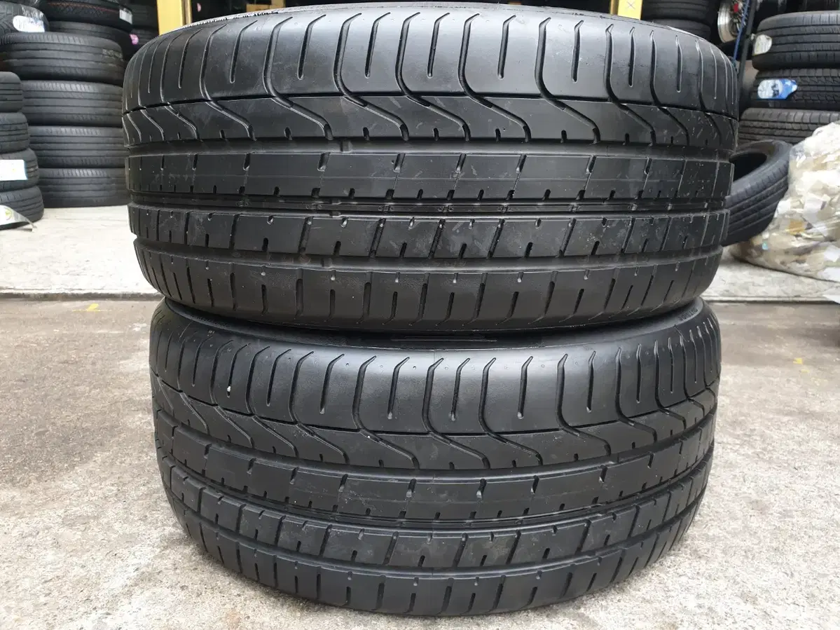 2554020 중고타이어 피렐리타이어 피제로 255/40R20 2개 세트