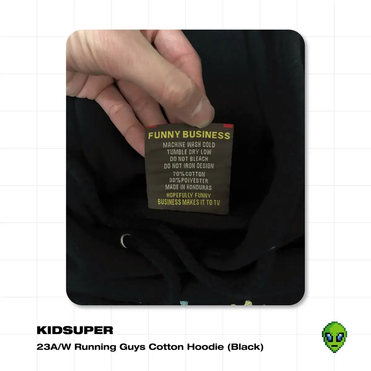 Kidsuper 23F/W Running Guys Hoodie