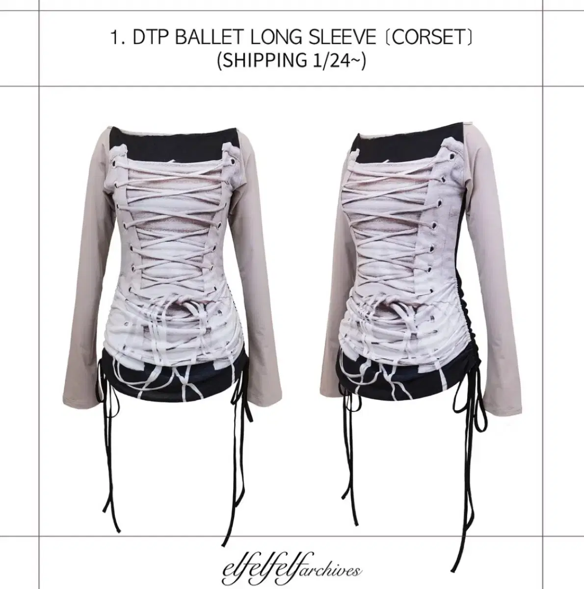 elfelfeflarchives DTP ballet long sleeve