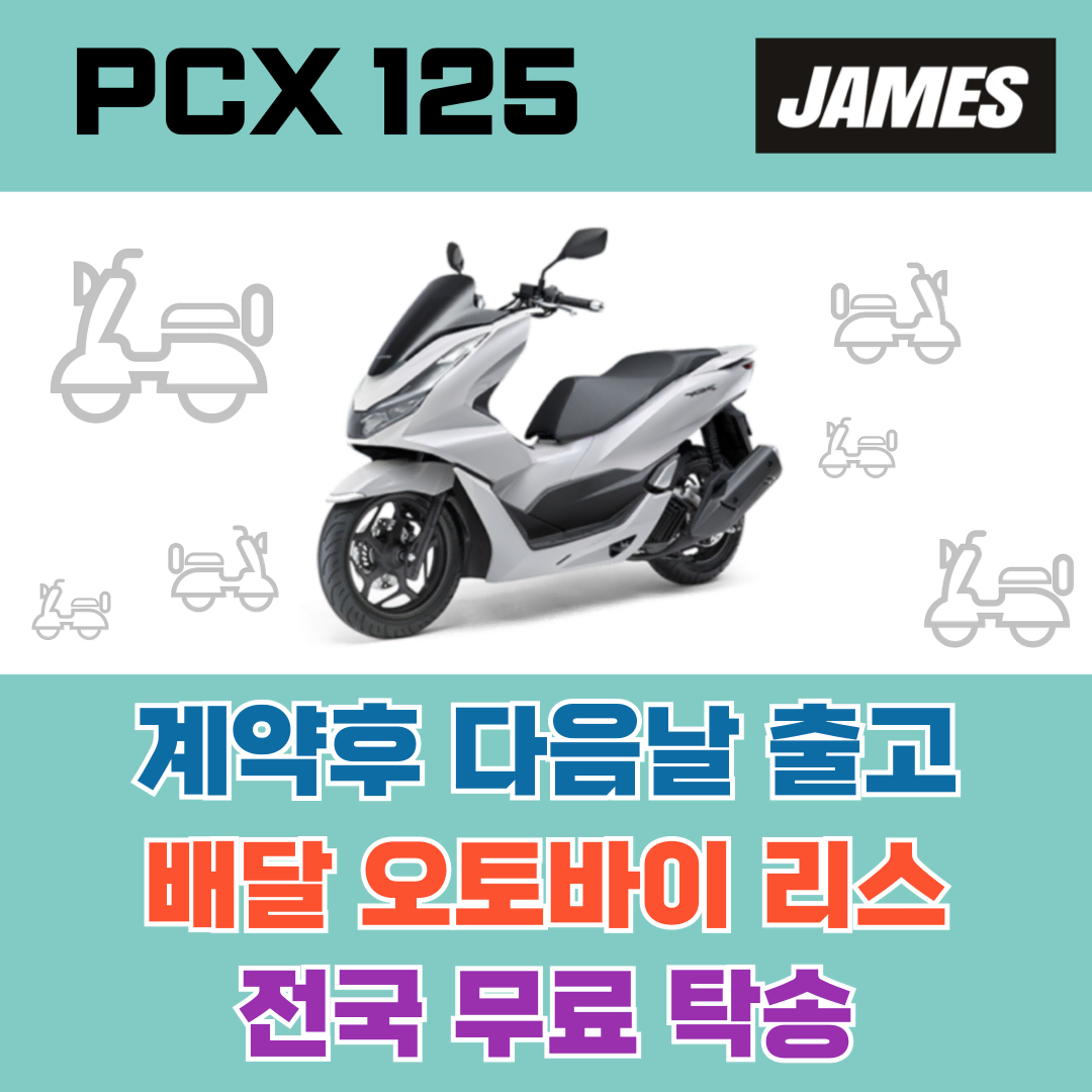 PCX 125 배달오토바이