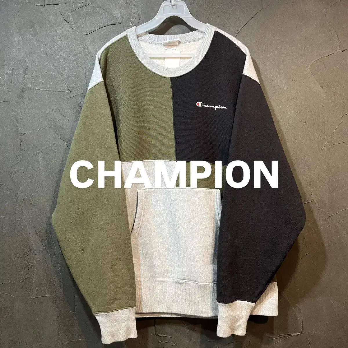 [L] CHAMPION 챔피온 리버스위브 스웻 셔츠