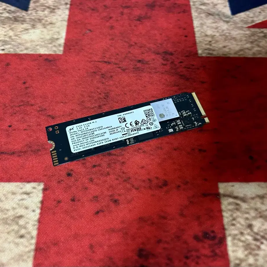 마이크론 Micron 2210 512GB SSD PCle NVMe