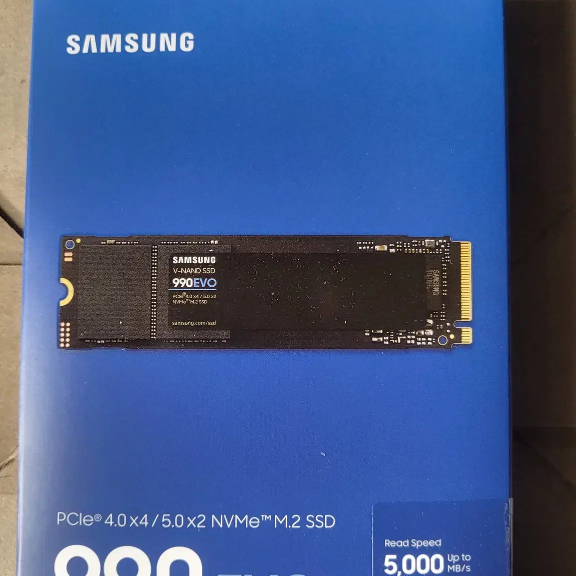 삼성 990 EVO NVMe(4.0 or 5.0) SSD 1Tb(미개봉)