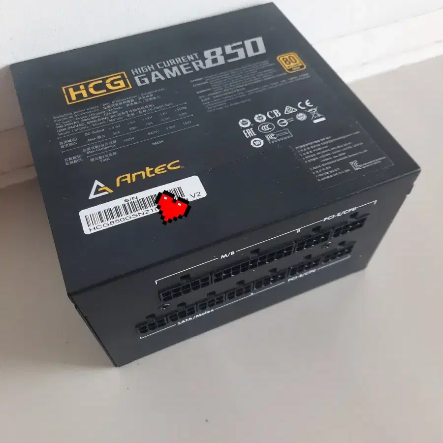 Antec HCG 850W 80plus 골드 풀모듈러 파워