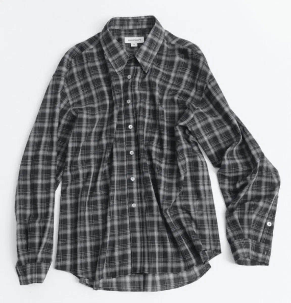 (2)[999휴머니티] Easy check shirts v1 (퍼플네이비