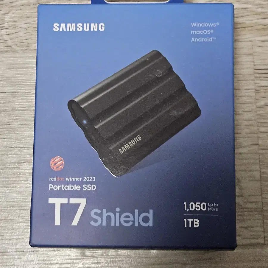 삼성 ssd 쉴드 t7 1tb 팝니다