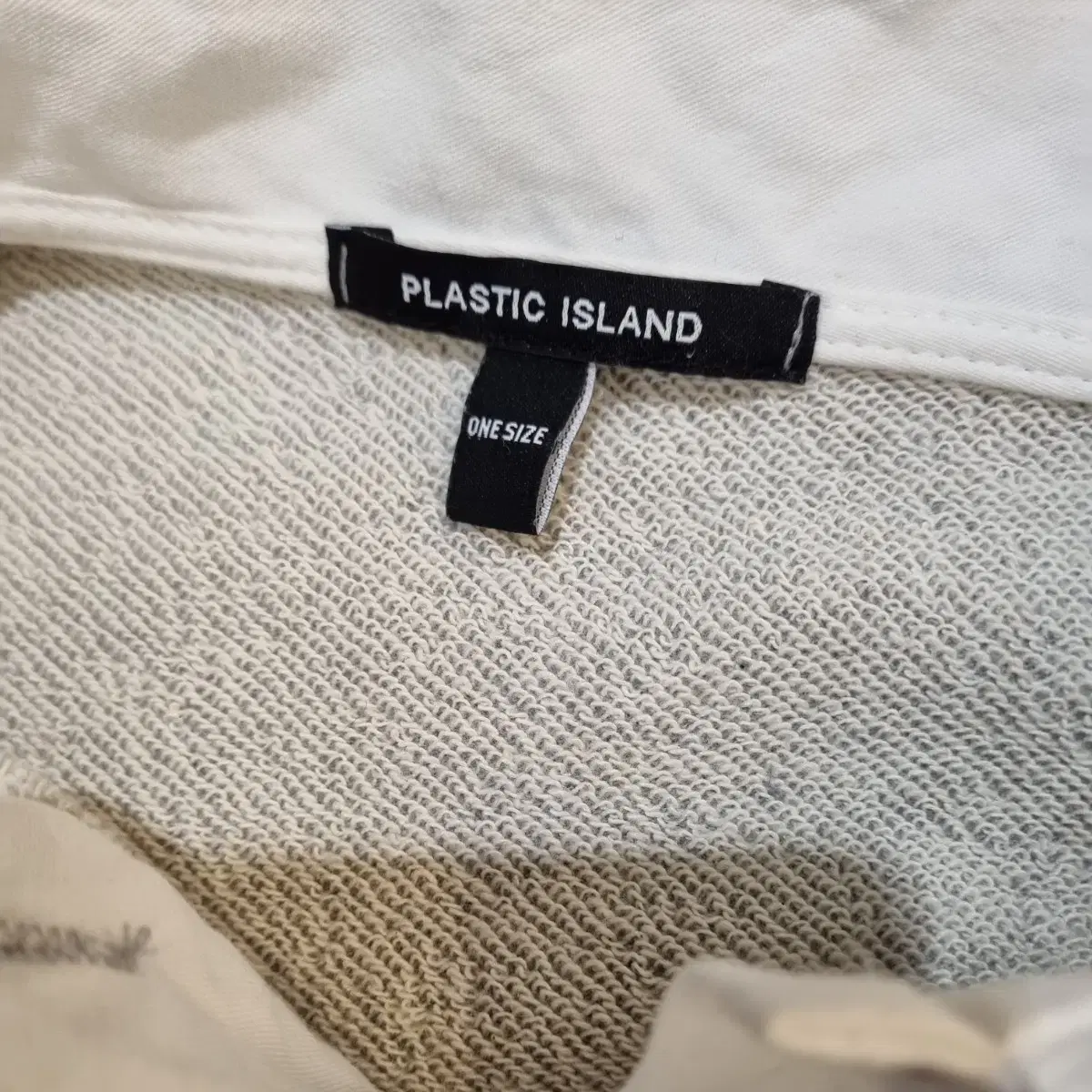 PLASTIC ISLAND 플라스틱 아일랜드 긴팔 셔츠원피스