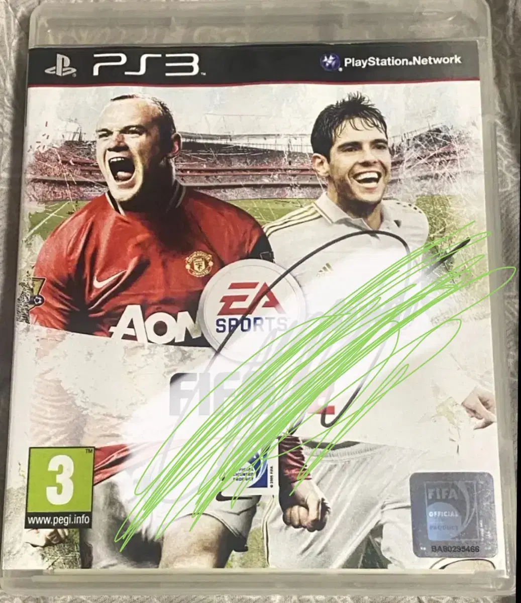 FIFA12 카카 친필싸인