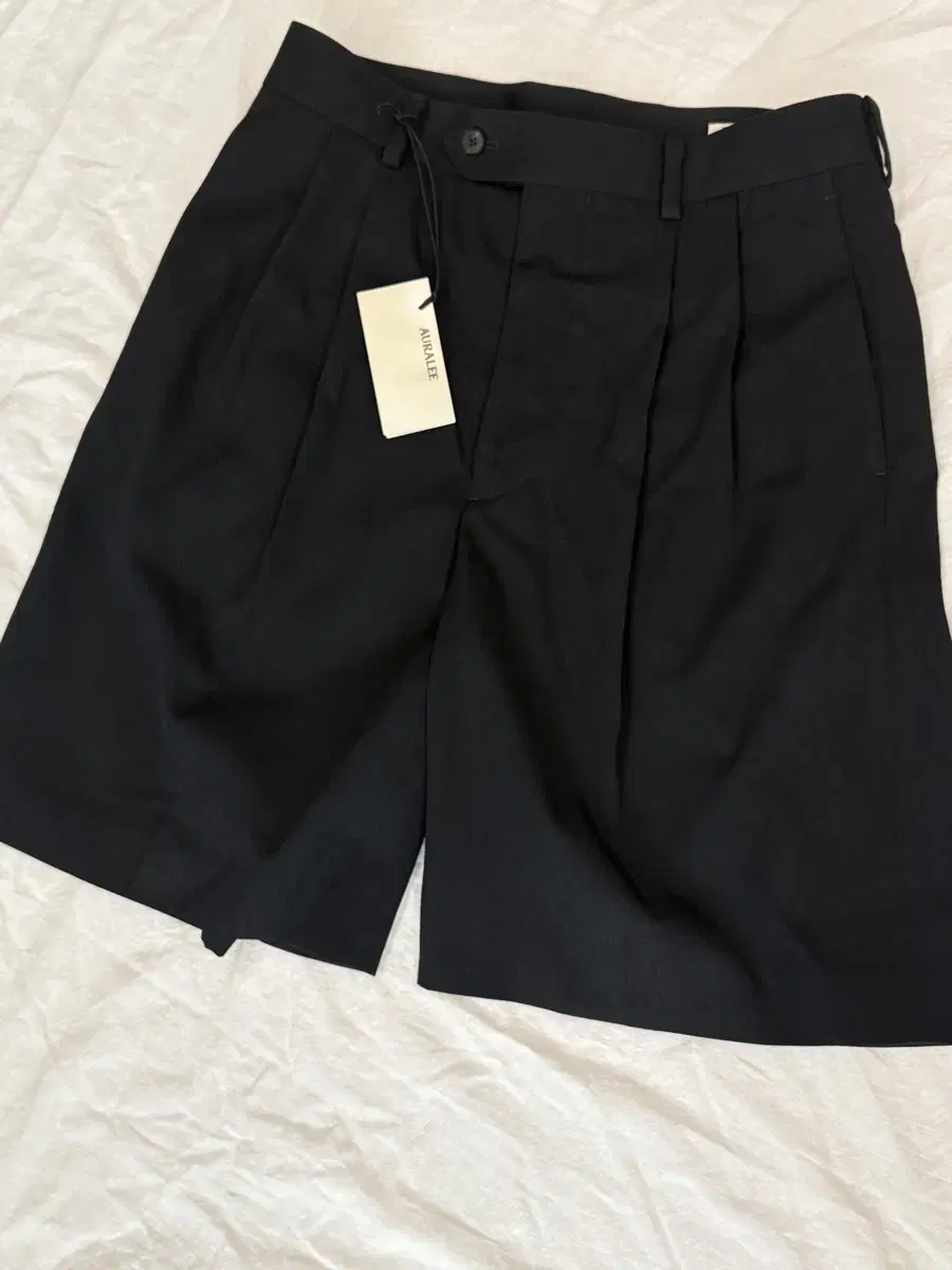 오라리 LIGHT WOOL MAX GABARDINE SHORTS 3