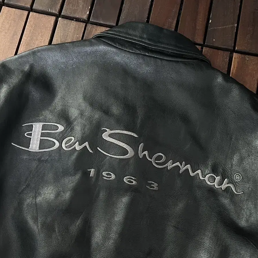 Ben sherman 벤셔먼 리얼 레더 가죽 자켓