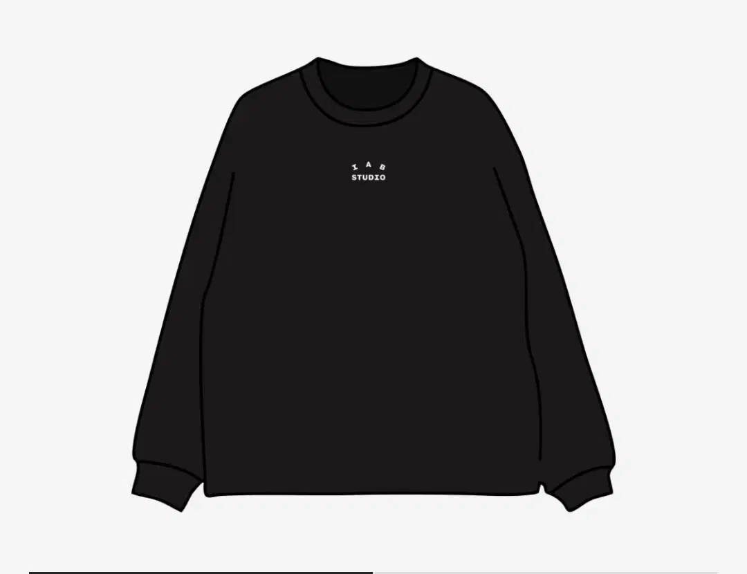 아이앱 와플 롱슬리브 블랙 2xl