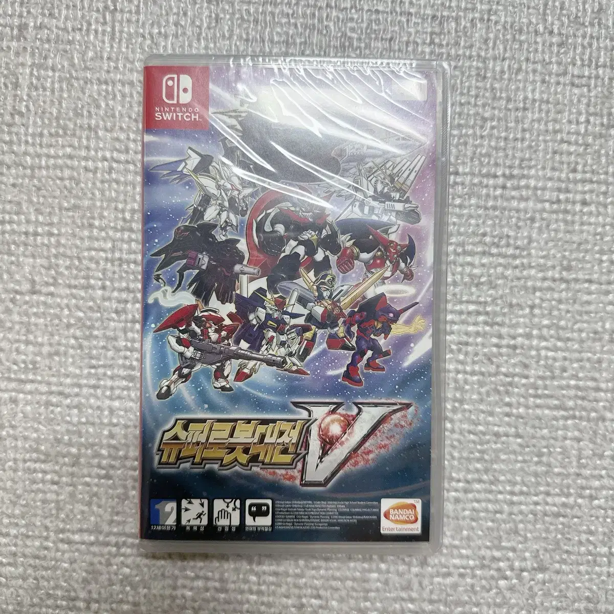 (Unsealed) Super Robot Wars V Super Robot Wars V Switch Game Card