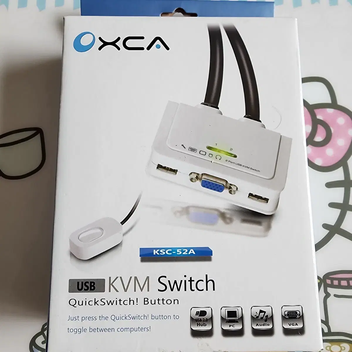 OXCA KVM 스위치 KSC-52A