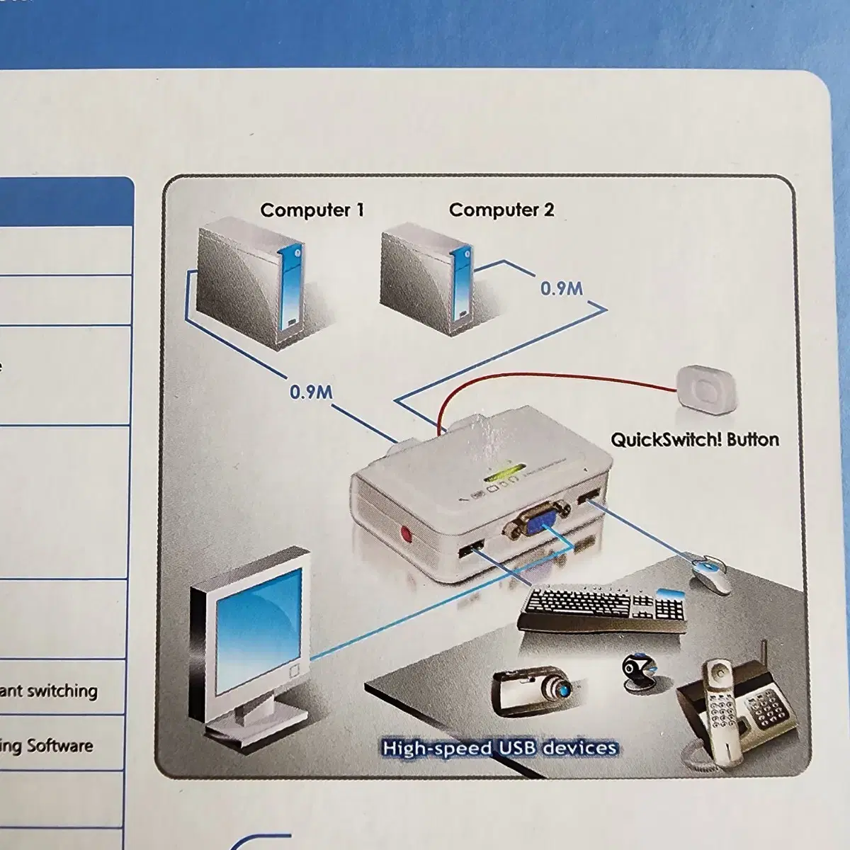 OXCA KVM 스위치 KSC-52A