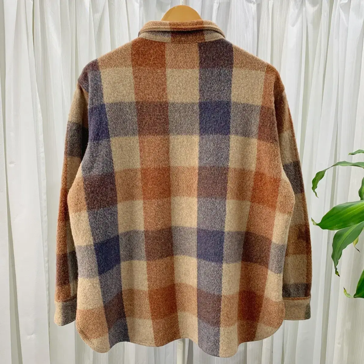 울리치 Woolrich 빈티지 울 체크 셔츠 자켓