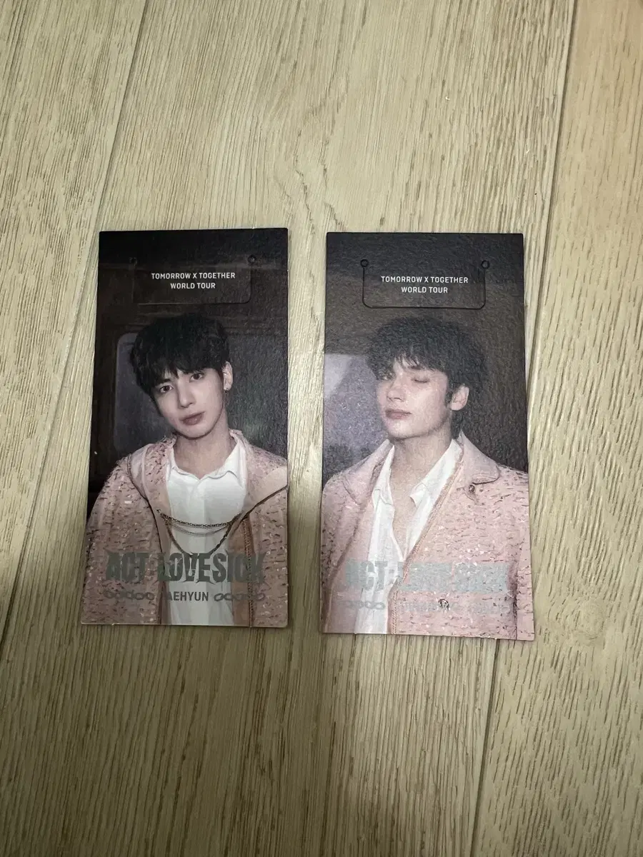 txt taehyun hueningkai Act Rubeus dvd Bookmark