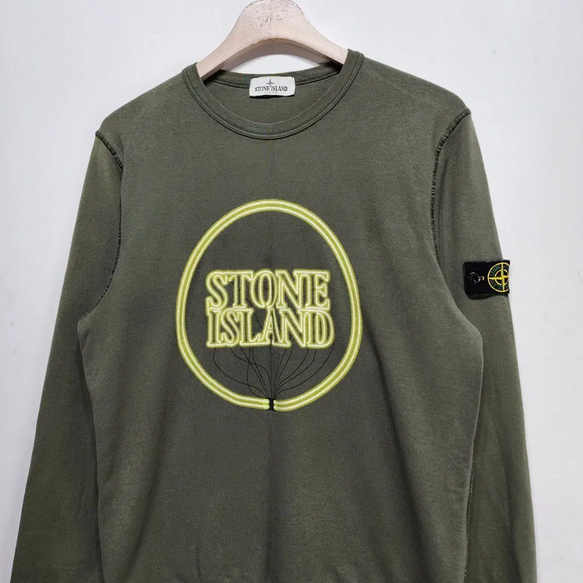 스톤아일랜드 STONE ISLAND 키즈여성와팬로고맨투맨티셔츠S