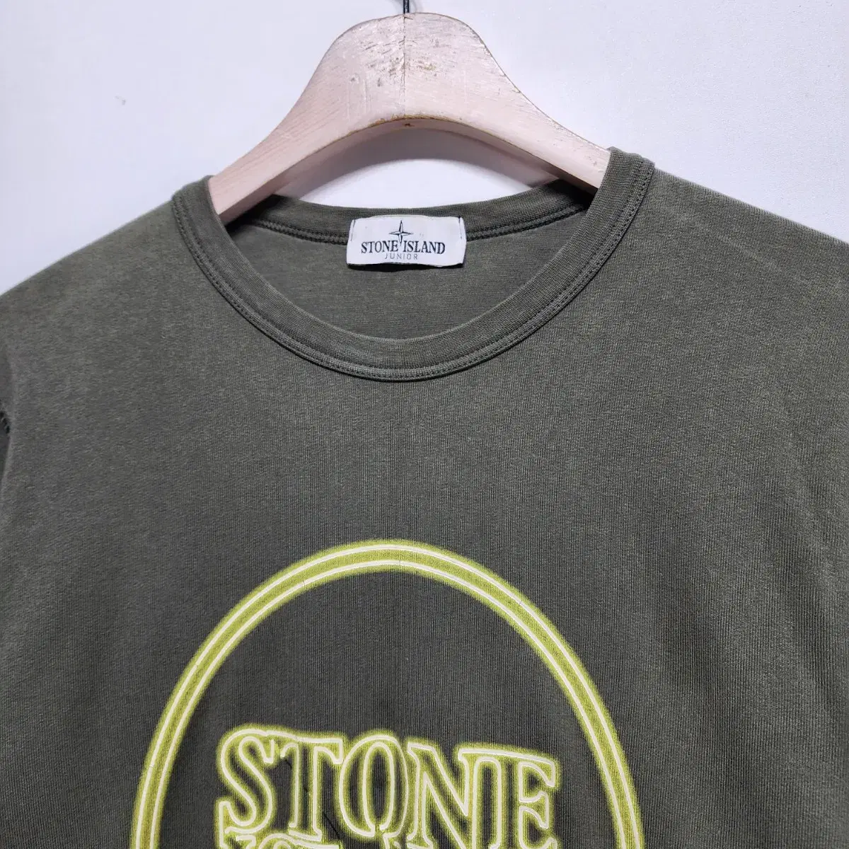 스톤아일랜드 STONE ISLAND 키즈여성와팬로고맨투맨티셔츠S