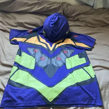 에반게리온 창간호 후드 부착 티셔츠 바지