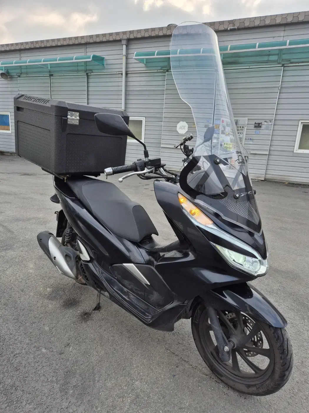 pcx125 20년형 롱스크린  짧은키로수 판매합니다@