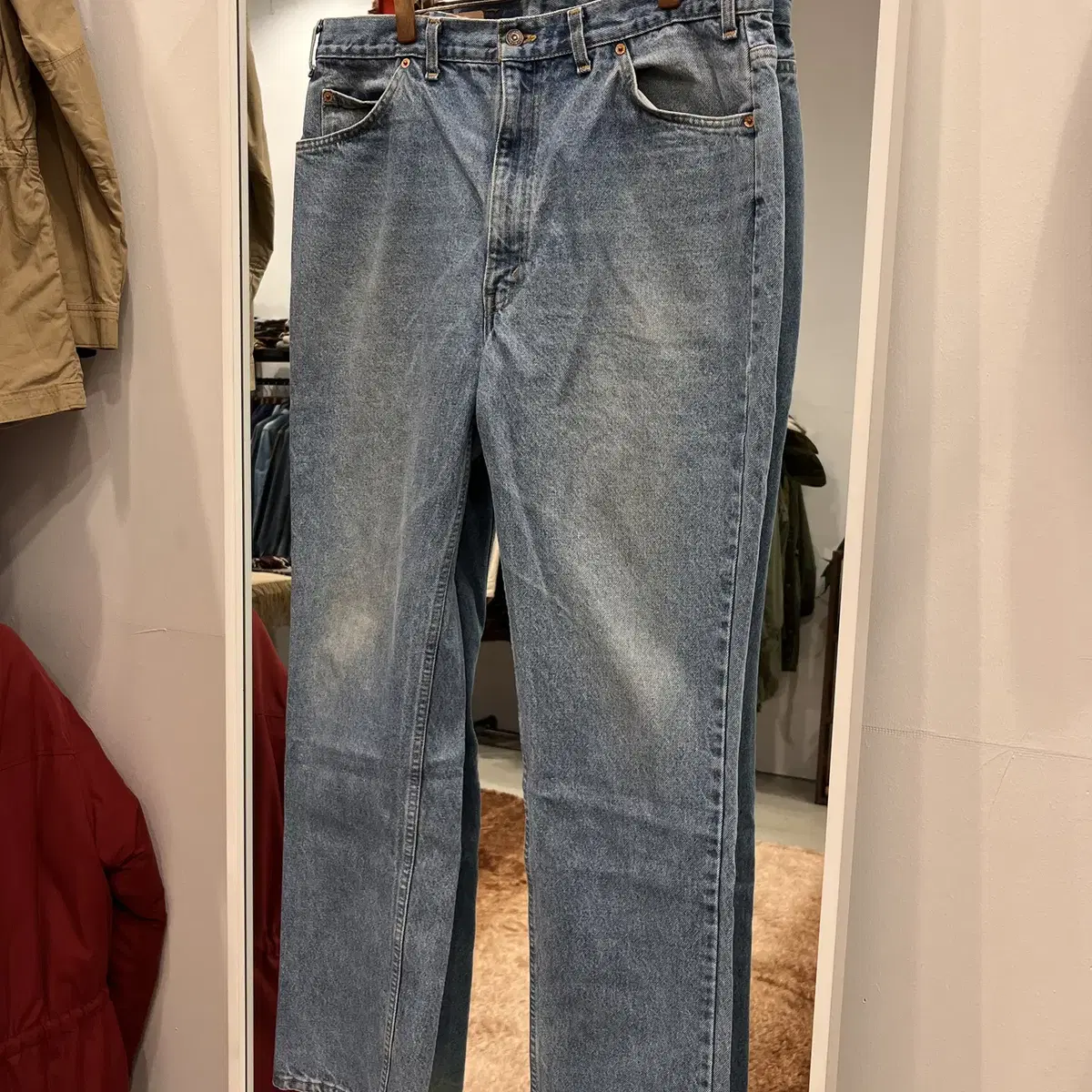 90s Levis 리바이스 오렌지탭 데님 팬츠 (36-37inch)