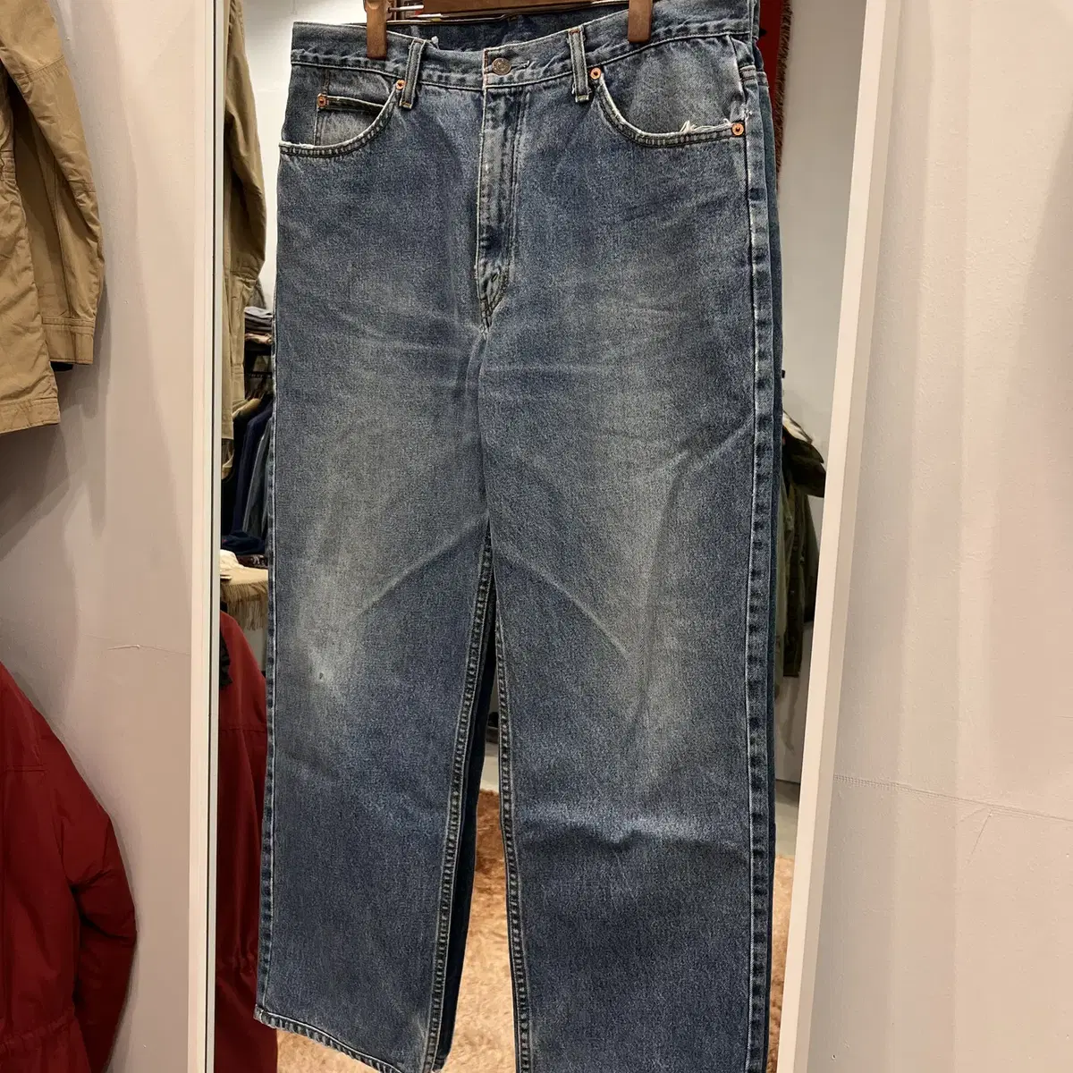 00s Levis 리바이스 220 오렌지탭 데님 팬츠 35-36inch