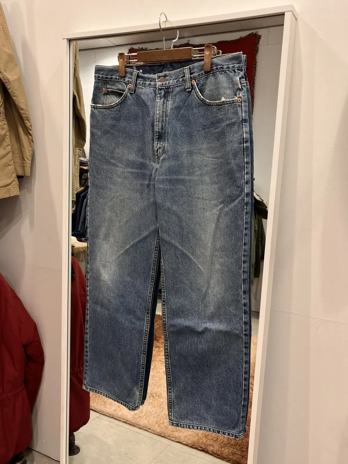 00s Levis 리바이스 220 오렌지탭 데님 팬츠 35-36inch