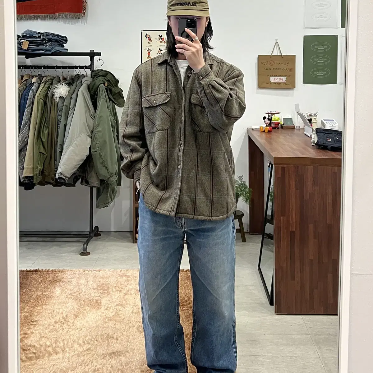 00s Levis 리바이스 220 오렌지탭 데님 팬츠 35-36inch