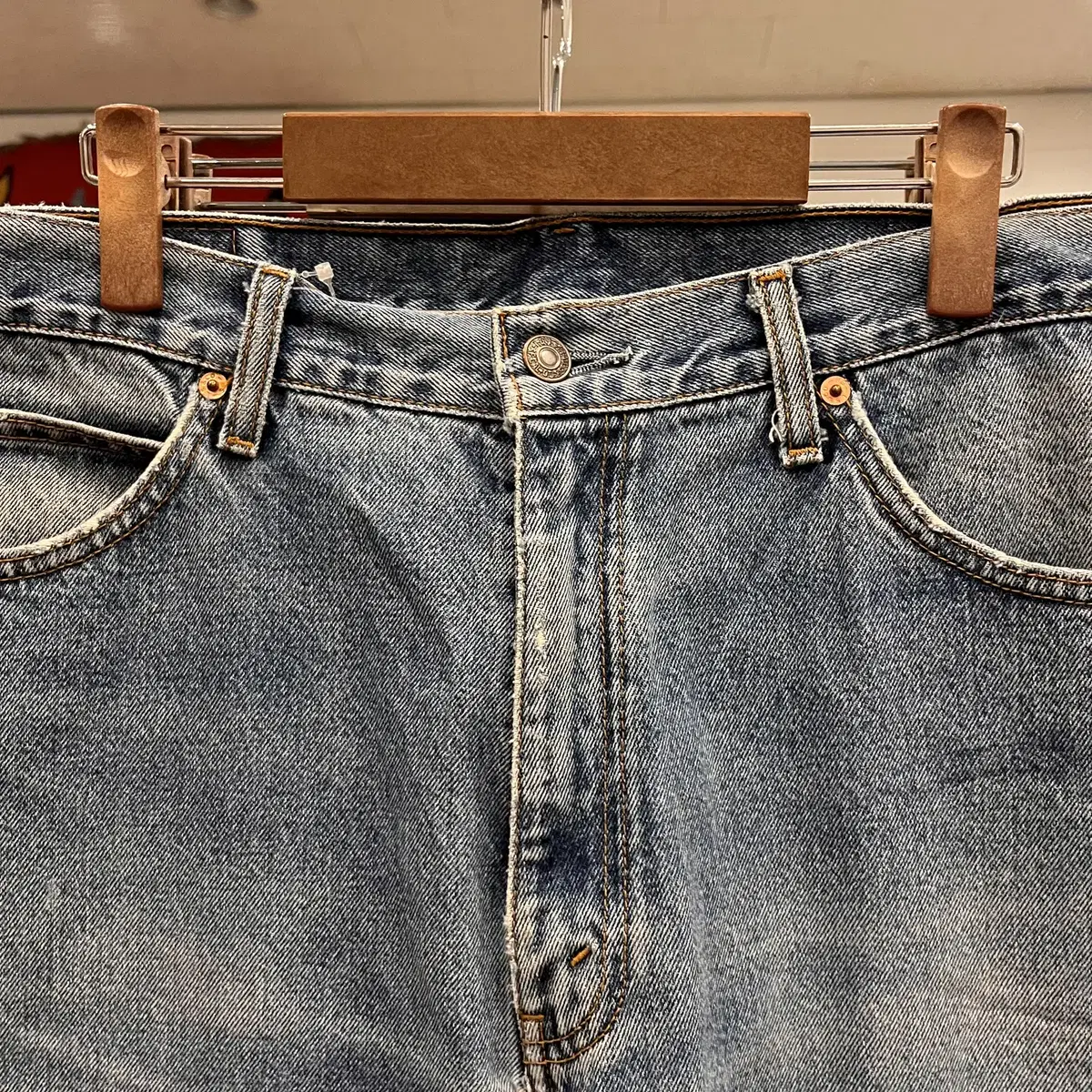 00s Levis 리바이스 220 오렌지탭 데님 팬츠 35-36inch