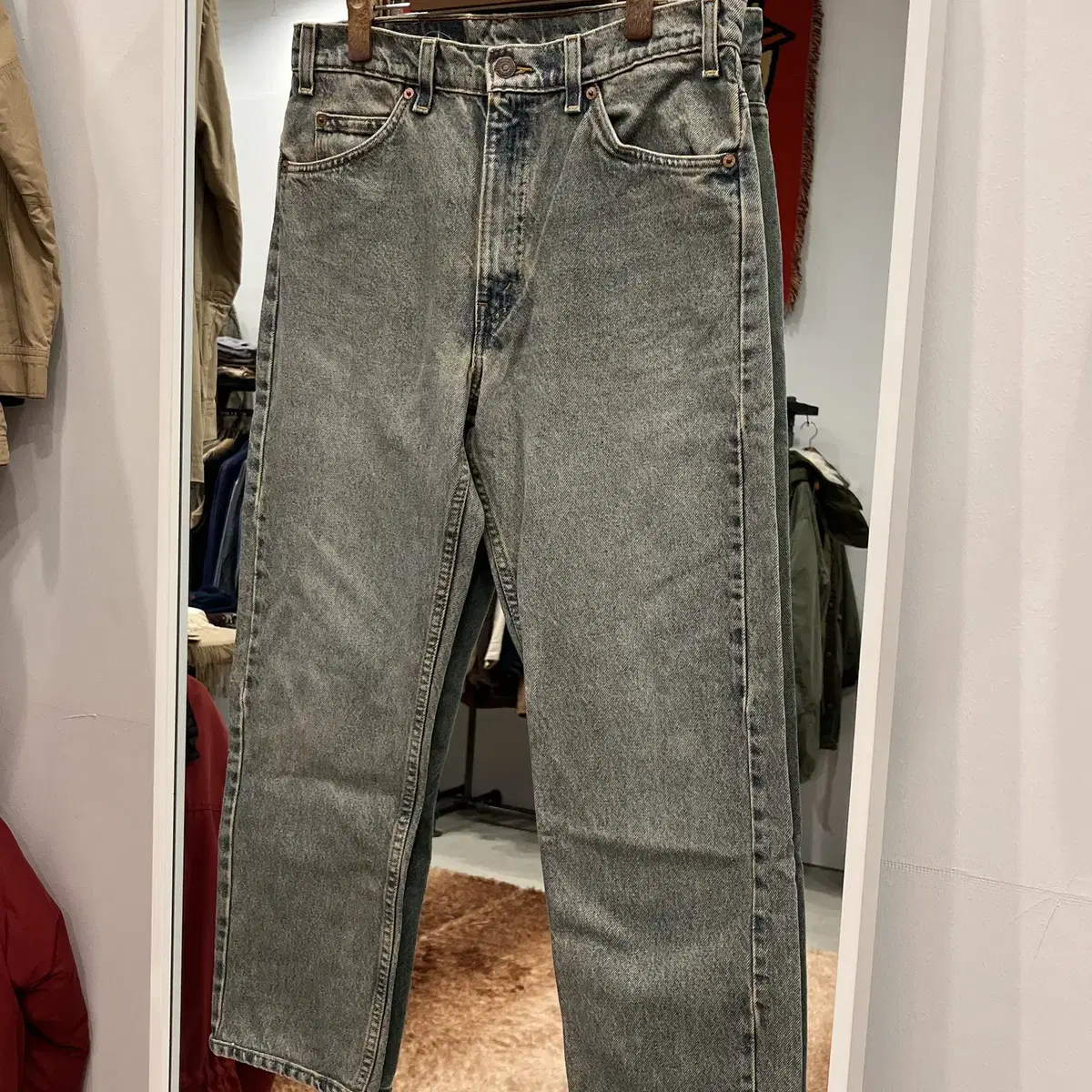 90s Levis 리바이스 505 오렌지탭 데님 팬츠 32-33inch