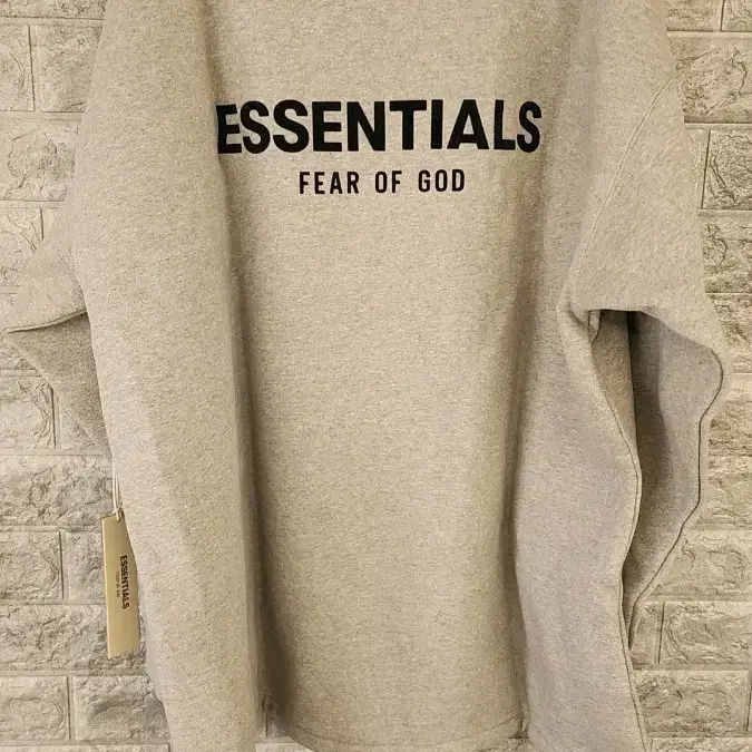 한섬 essentials  fear of god 남성 플리스 L 오버핏