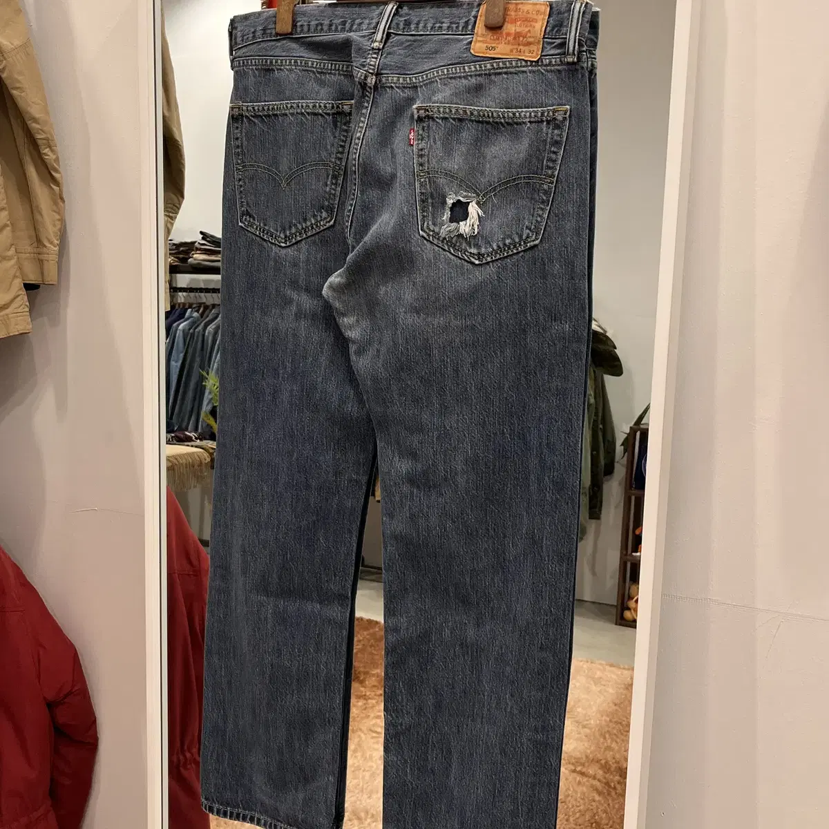 Levis 리바이스 505 데님 팬츠 (35inch)