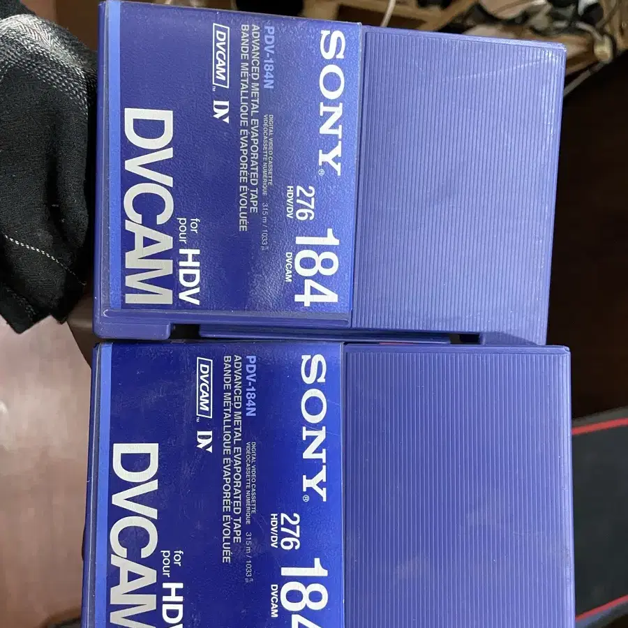 sony pdv 184n 3개 새제품