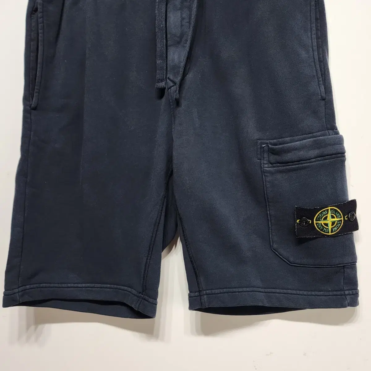 스톤아일랜드 STONE ISLAND 숏팬츠 반바지 네이비 L